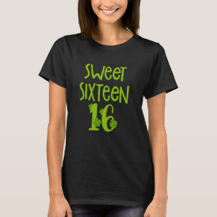 Sweet 16 Clover Saint Patrick S Day Geburtstag für T-Shirt