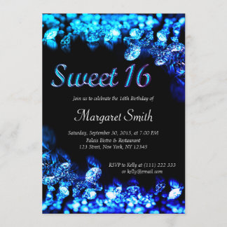 Sweet 16 Diamonds Einladung