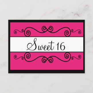 Sweet 16 Einladung