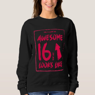 Sweet 16 Geburtstag Dekoration Teenager Teen Boy G Sweatshirt