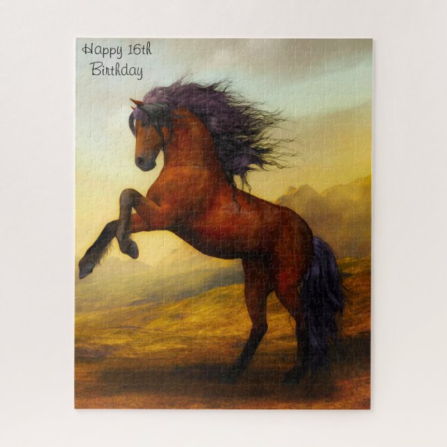 Sweet 16 Geburtstag. Jigsaw Puzzle (Vertikal)