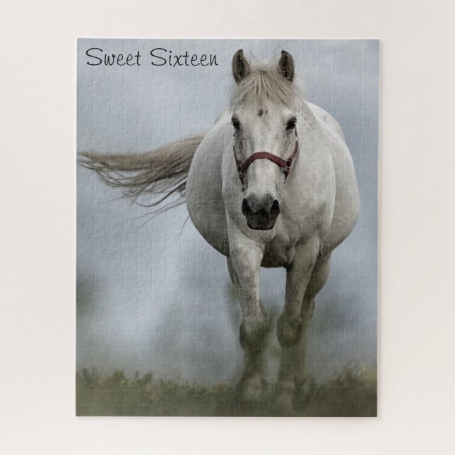 Sweet 16 Geburtstag. Puzzle (Vertikal)