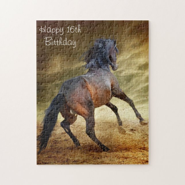 Sweet 16 Geburtstag. Puzzle (Vertikal)