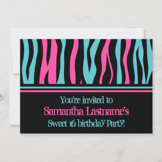 Sweet 16 Geburtstagsparty Einladung
