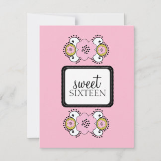 Sweet 16 Geburtstagsparty Einladungen {Boho Chic}