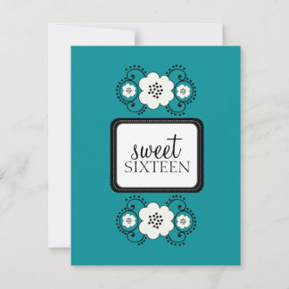 Sweet 16 Geburtstagsparty Einladungen {Boho Chic}