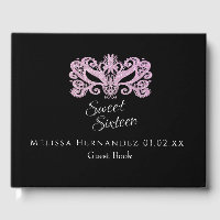 Sweet 16 Glitzer Pink Masquerade Party