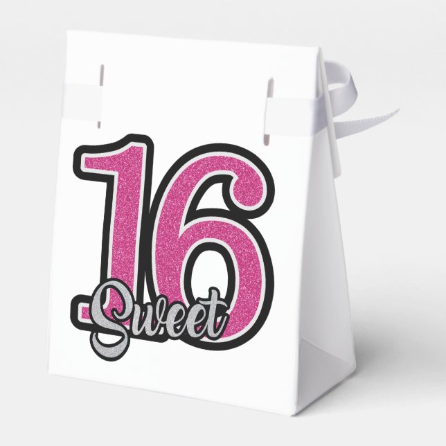 Sweet 16 Gvor Box Geschenkschachtel (Rückseite)