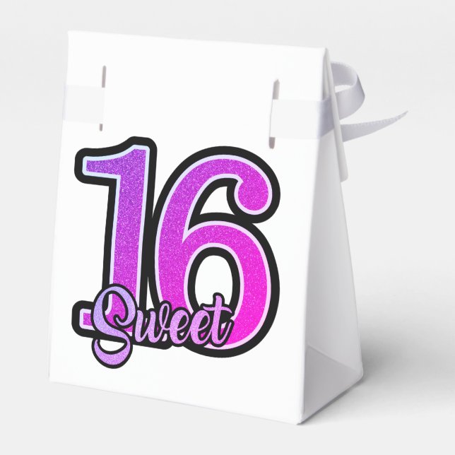 Sweet 16 Gvor Box Geschenkschachtel (Rückseite)