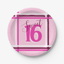 SWEET 16 Hot Pink 16. Geburtstagsparty Event Moder