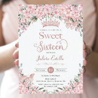 Sweet 16 Kirschblüten Rose Goldbarren