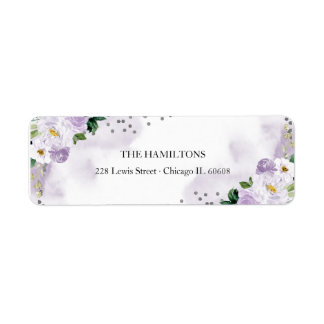 Sweet 16 Lila Wasserfarben