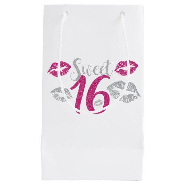 Sweet 16 Party Kleine Geschenktüte (Vorderseite)