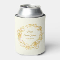 Sweet 16 Party Luxe Gold Rose Ivory White