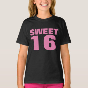SWEET 16 SECHZEHN MÄDCHEN T - SHIRT T-SHIRTS