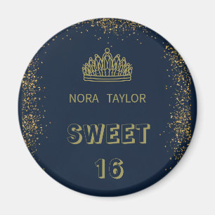 "Sweet 16 Soirée: Glam, Glitz und Gute Zeiten!" Magnet