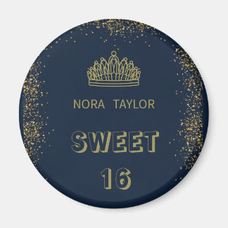 "Sweet 16 Soirée: Glam, Glitz und Gute Zeiten!" Magnet