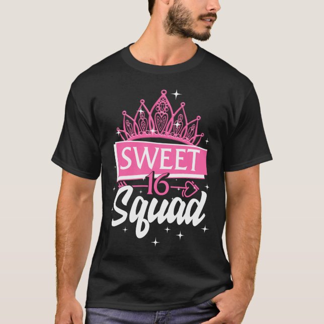 Sweet 16 Squad, Hello Sixteen Est 2005, 16 T-Shirt (Vorderseite)