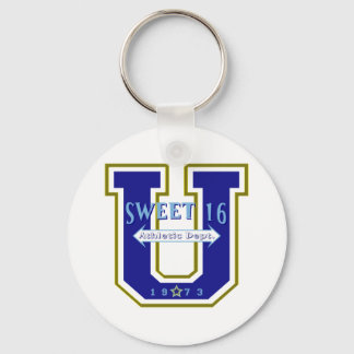 Sweet 16 University Athletic Department Schlüsselanhänger