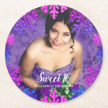 Sweet 16 Winter Snowflake Geburtstag