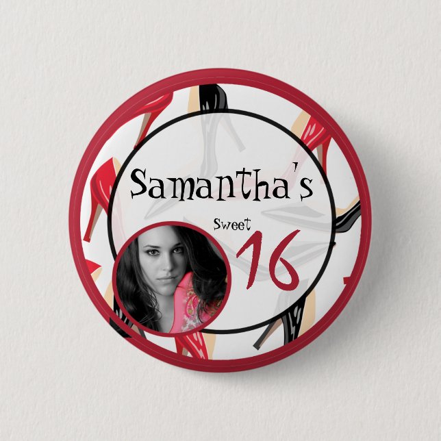 Sweet 16 Womens Shoes High Heel Stillettos Button (Vorderseite)