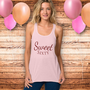 Sweet 60. Geburtstag Tank Top