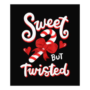 Sweet aber gefickt Funny Weihnachts Candy Cane Xma Fotodruck