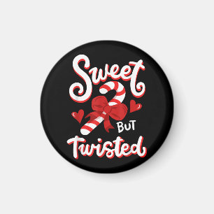Sweet aber gefickt Funny Weihnachts Candy Cane Xma Magnet