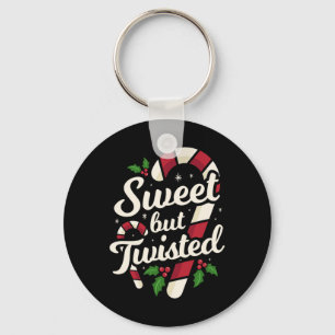 Sweet aber gefickt Funny Weihnachts Candy Cane Xma Schlüsselanhänger