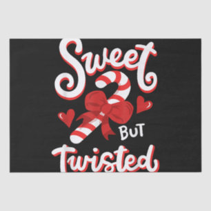 Sweet aber gefickt Funny Weihnachts Candy Cane Xma Seidenpapier