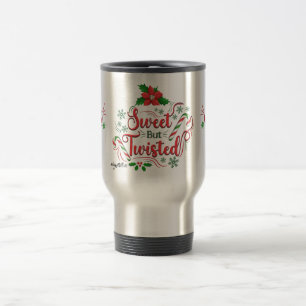 Sweet, aber zwiespältig Weihnachtsreise Mug Reisebecher