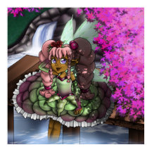 Sweet African American Fairy