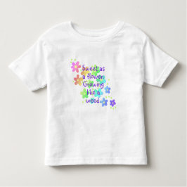 Sweet als Blume Funny Rainbow Kleinkind T-shirt