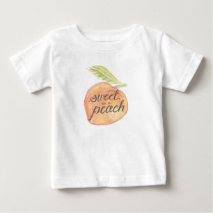 Sweet als Peach Kleinkind Shirt