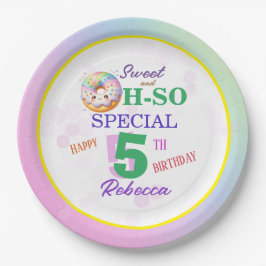 Sweet and Oh-So Special Geburtstag Doughnut Pappteller