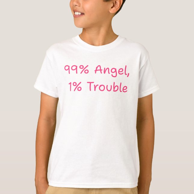 Sweet and Sassy Angel Children Shirt (Vorderseite)