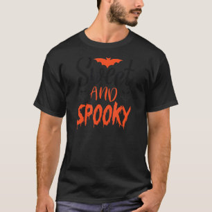 Sweet and Spookoky Beängstigend Gefechtsball Fang T-Shirt