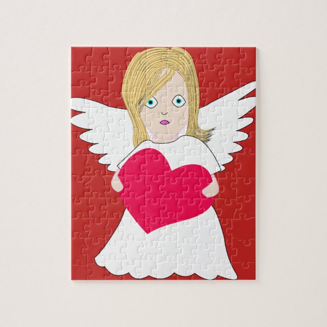Sweet Angel Girl Puzzle (Vertikal)