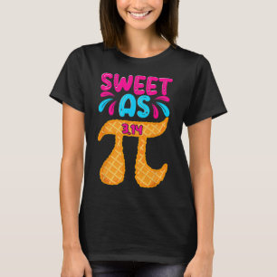 Sweet As 3.14 Pie Funny Pi Day Mathe Teacher Boys T-Shirt