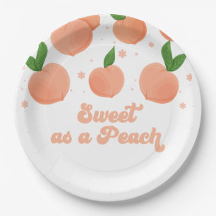 Sweet as a Peach Birthday Paper Teller