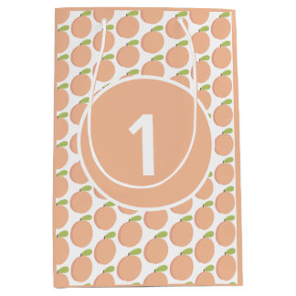 Sweet as a Peach Blossom Peachy Geburtstag Mittlere Geschenktüte