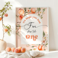 Sweet as a peach Wir hoffen, dass Sie zum Geburtst