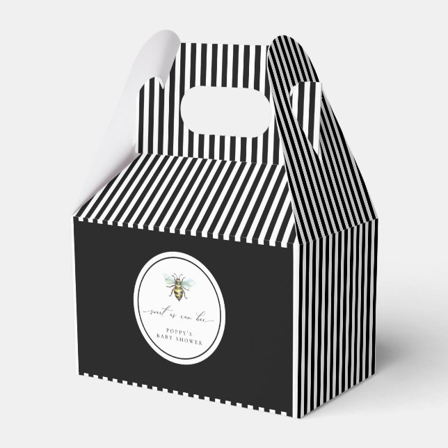 Sweet as Can Bee Baby Shower Gevor Box Geschenkschachtel (Vorderseite)