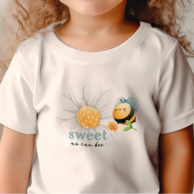 Sweet as Can bee Girl T - Shirt (Von Creator hochgeladen)