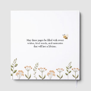 Sweet as Honey Baby Shower Guestbook Gästebuch