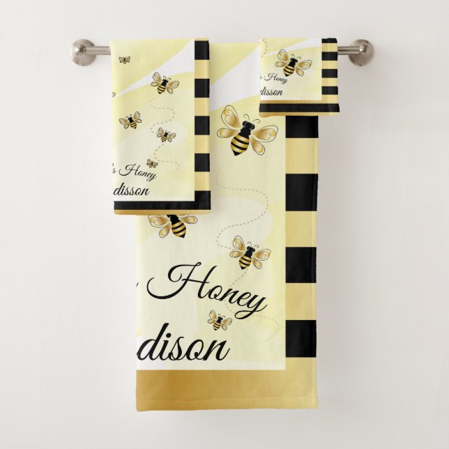 Sweet as Honey Badehandtuch Set (Insitu)