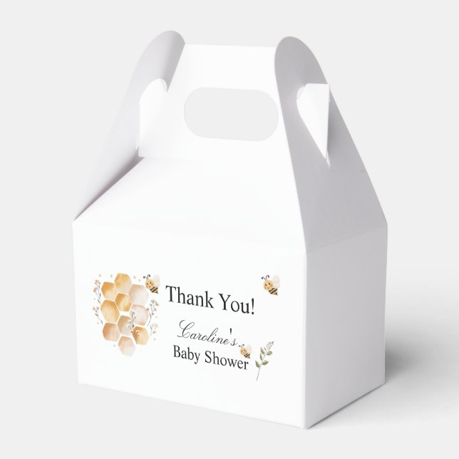 Sweet as Honey Bee Baby Duwer Fevor Box Geschenkschachtel (Vorderseite)