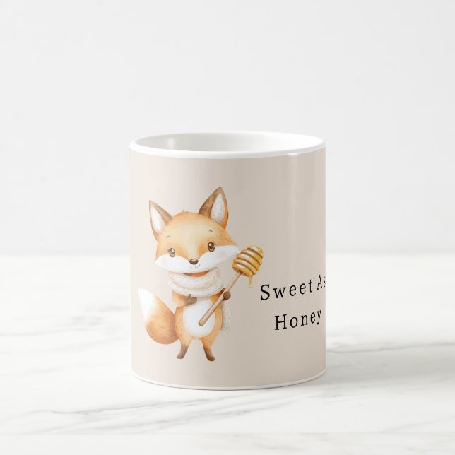 Sweet as Honey Fox Kaffeetasse (Mittel)