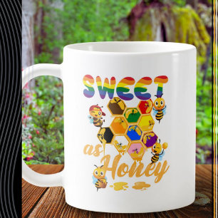 Sweet as Honey Pride T-Shirt - LGBTQ+ Pride Month Kaffeetasse
