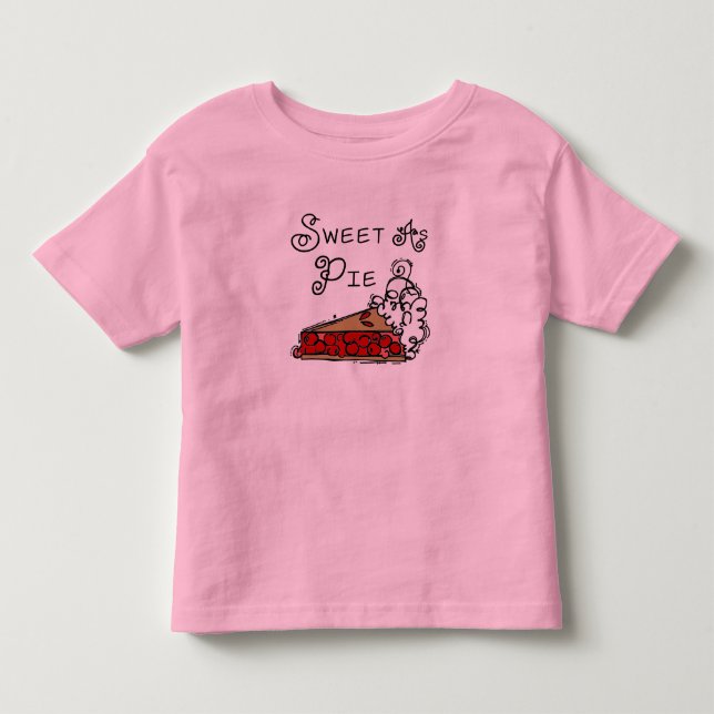 Sweet as Pie Kleinkind T-shirt (Vorderseite)